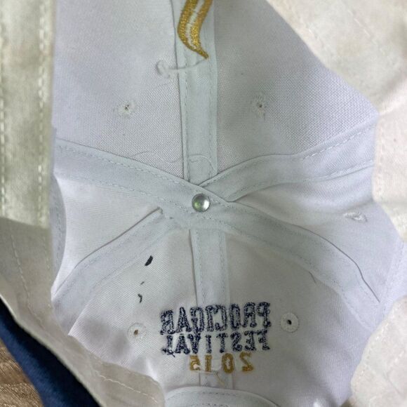 Cigar Hat Lot Cap Mens One Size Pro Festival 2016 Strapback Black Embroidered - Picture 9 of 10